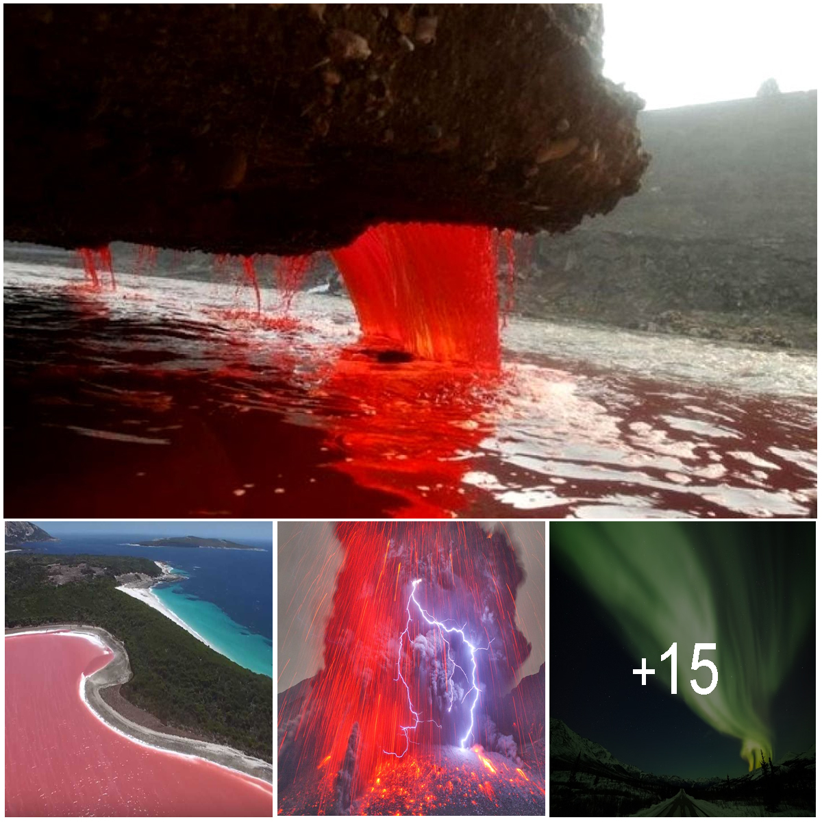 10 strange natural phenomena in the Americas