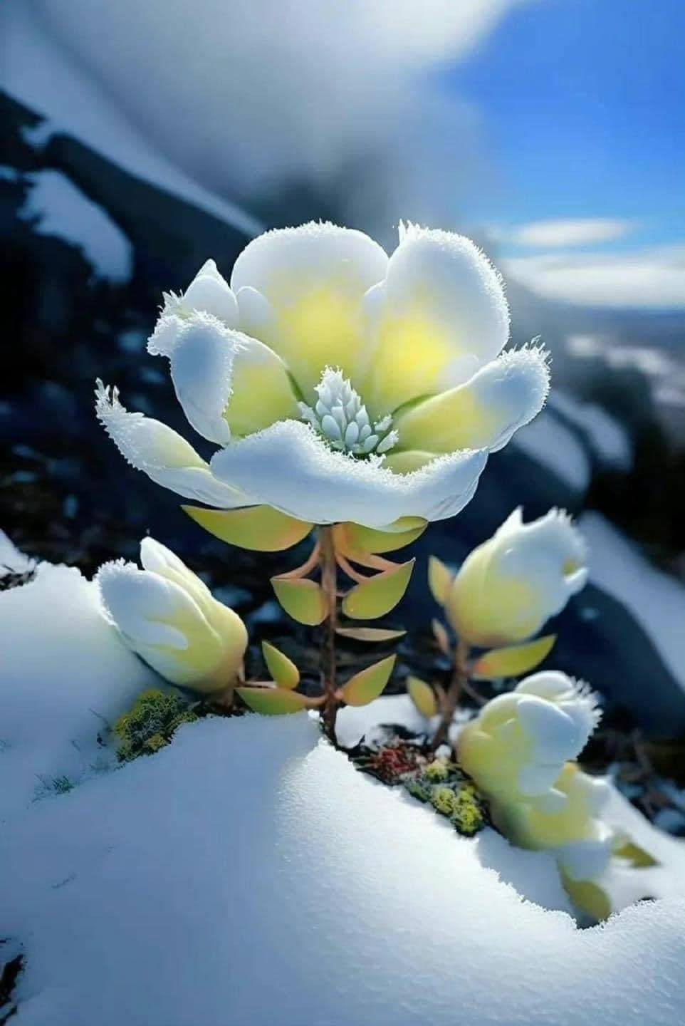 The mystery of Snow Lotus: A rare flower that blooms once every 7 years in Tibet.