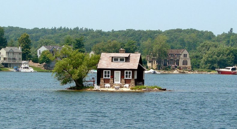 There Is A Small Cluster Of Over 1,000 Tiny Islands Where Residents Get Their Own Private Island