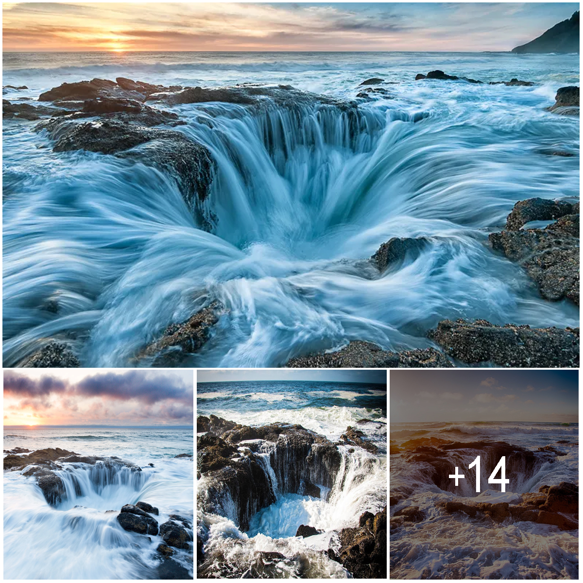 The truth behind Thor’s Well, the notorious ‘sinkhole’ on the Oregon Coast