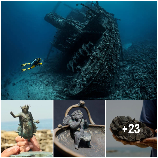 Two Scuba Divers Discover 1,600-Year-Old Roman Shipwreck With Priceless ...