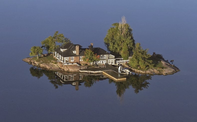 There Is A Small Cluster Of Over 1,000 Tiny Islands Where Residents Get Their Own Private Island