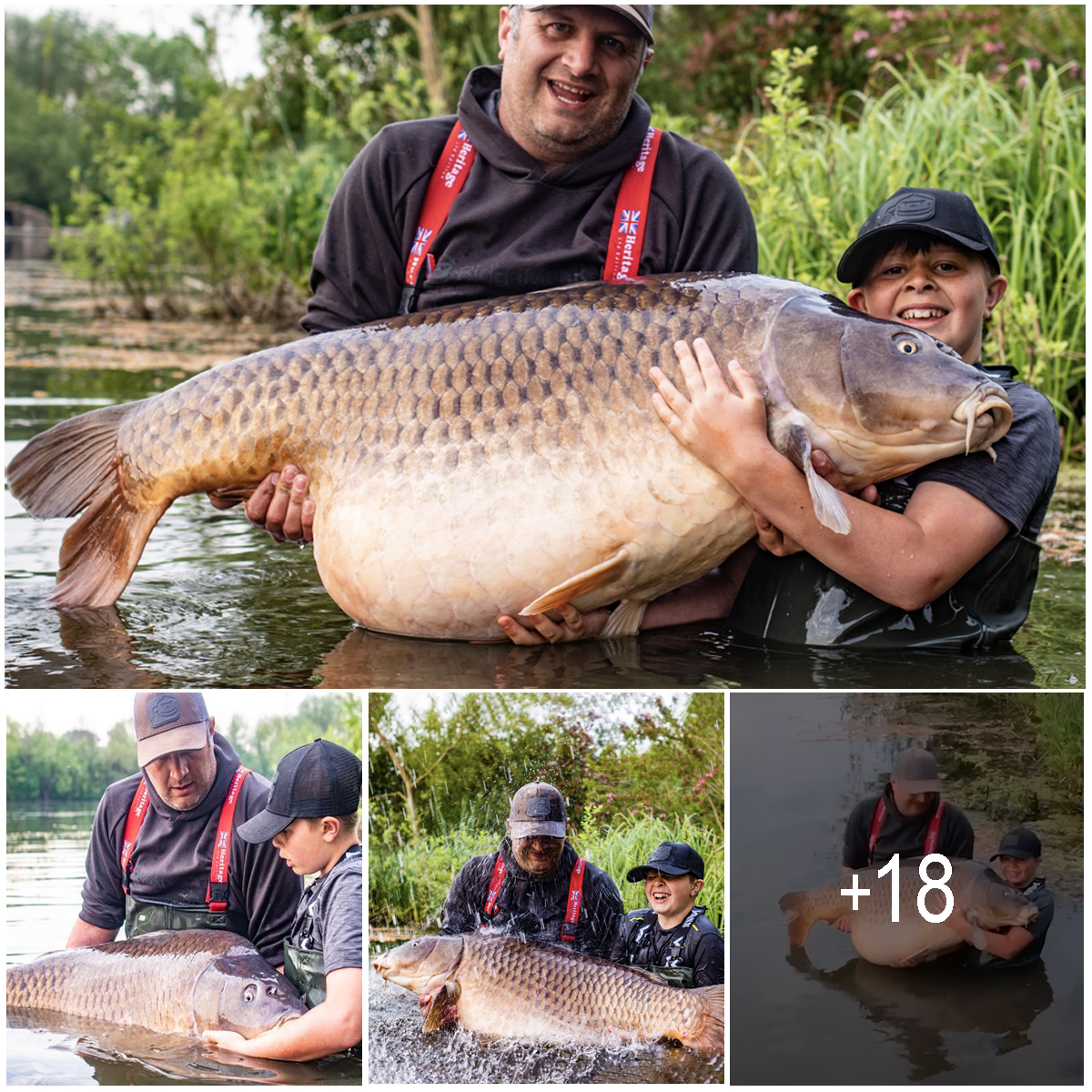 11 year old UK Child Breaks The World Record By Catching A 96 Pound 