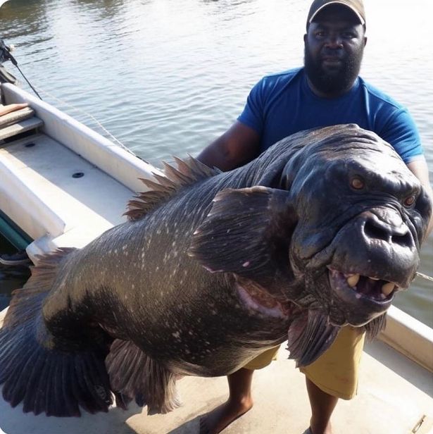 Exposed: аɩɩeɡed ‘Algerian Gorilla Fish’ with Ape-Like fасe Discovered ...