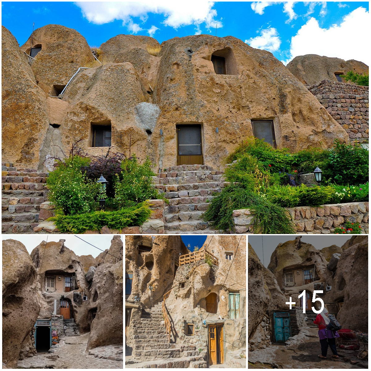 Kandovan: Scenic village filled with troglodyte homes