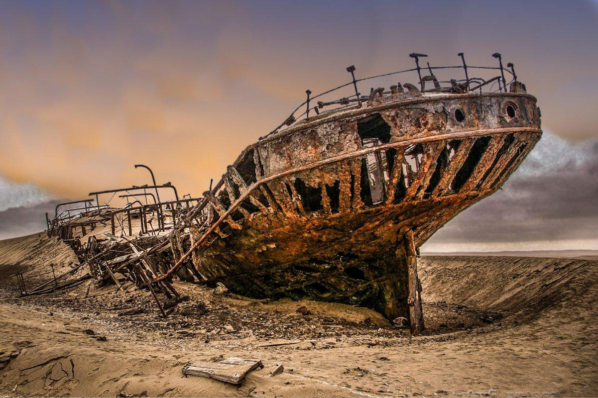 Eduard Bohlen shipwreck | Namib Desert | Namibia