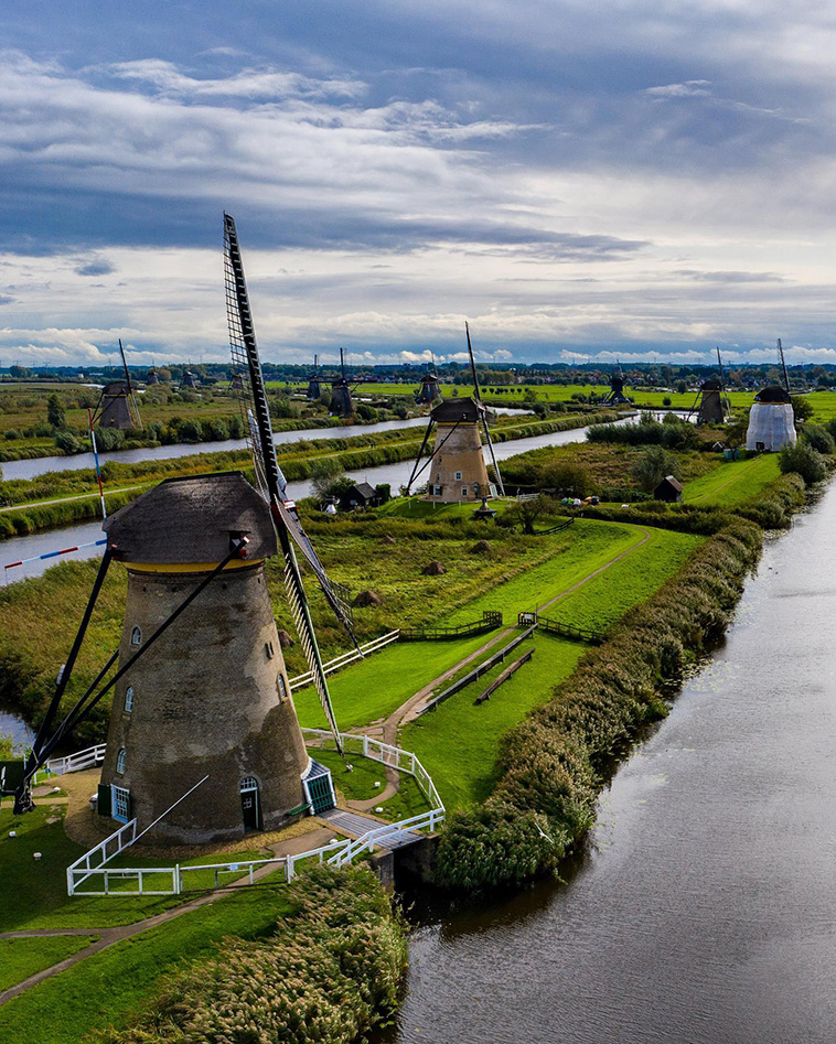 Major Towns to See the Iconic Dutch Windmills - Paste text,images,html ...