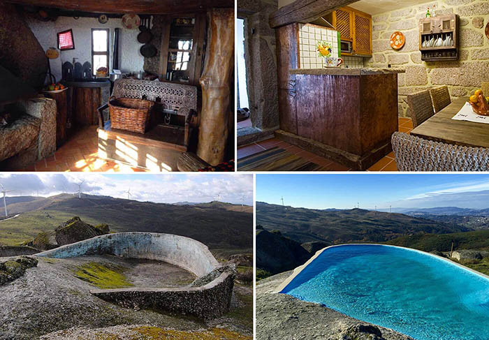 The incredible real life Flintstones house was carved from several boulders in the 1970s