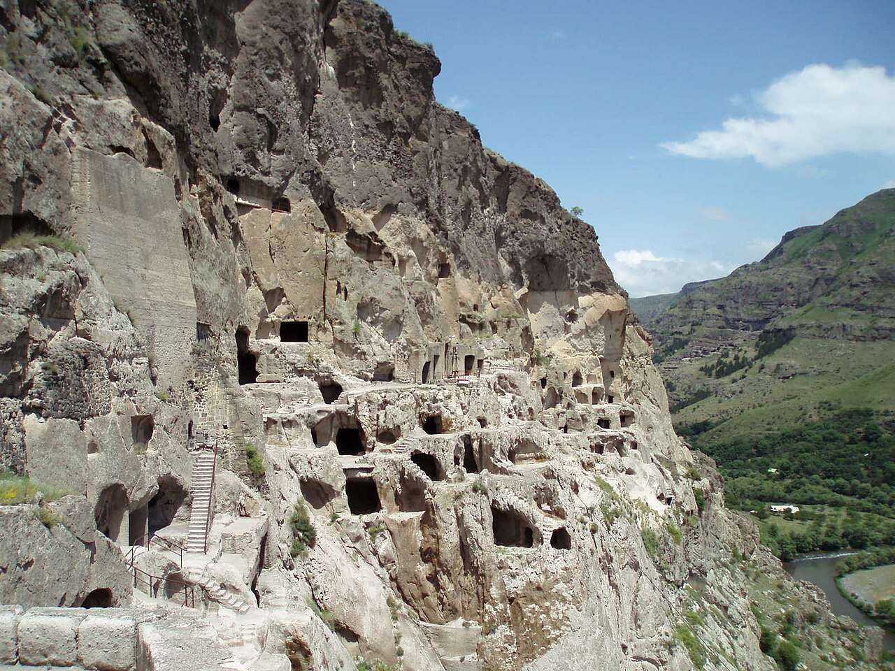 Vardzia cave city Georgia
